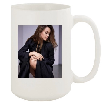 Jessica Alba 15oz White Mug