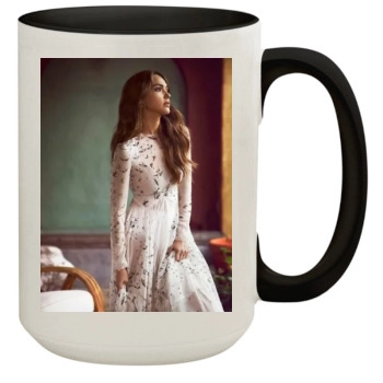 Jessica Alba 15oz Colored Inner & Handle Mug