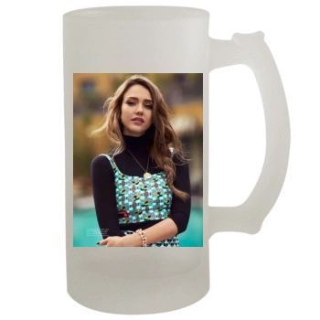 Jessica Alba 16oz Frosted Beer Stein