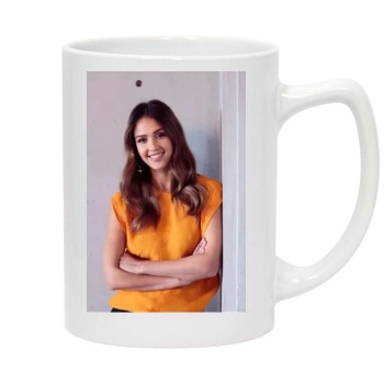 Jessica Alba 14oz White Statesman Mug