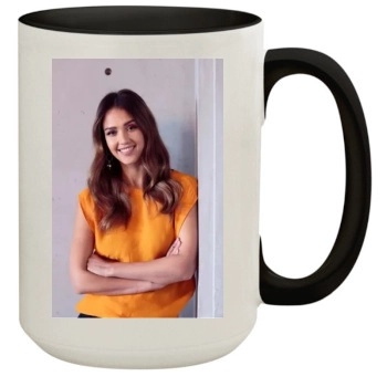 Jessica Alba 15oz Colored Inner & Handle Mug