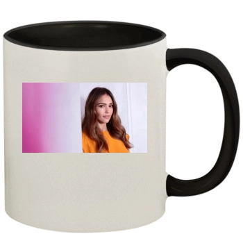 Jessica Alba 11oz Colored Inner & Handle Mug