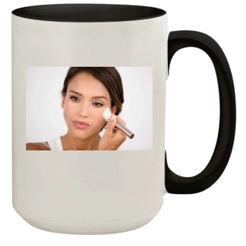 Jessica Alba 15oz Colored Inner & Handle Mug