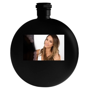 Jessica Alba Round Flask