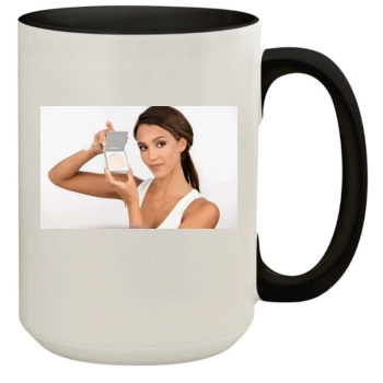 Jessica Alba 15oz Colored Inner & Handle Mug