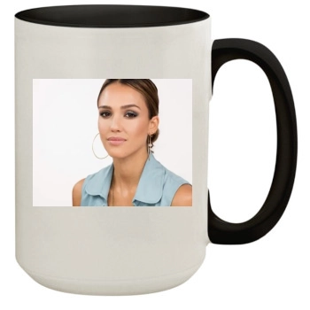 Jessica Alba 15oz Colored Inner & Handle Mug