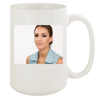 Jessica Alba 15oz White Mug