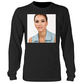 Jessica Alba Men's Heavy Long Sleeve TShirt