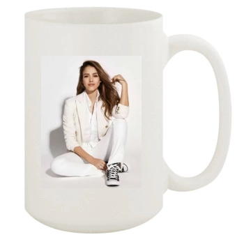 Jessica Alba 15oz White Mug