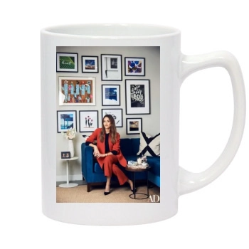 Jessica Alba 14oz White Statesman Mug