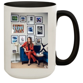 Jessica Alba 15oz Colored Inner & Handle Mug