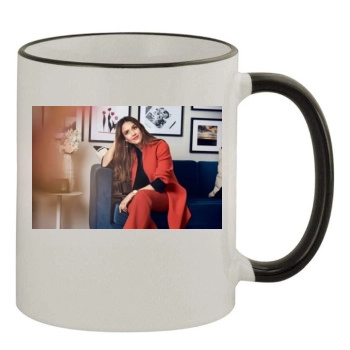 Jessica Alba 11oz Colored Rim & Handle Mug