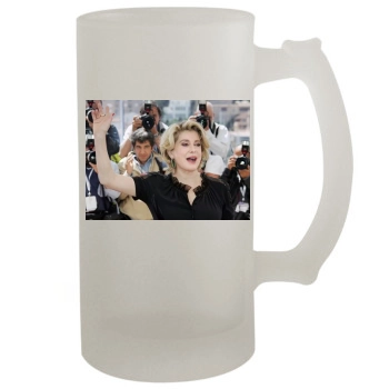 Catherine Deneuve 16oz Frosted Beer Stein