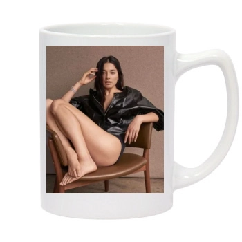 Jessica Gomes 14oz White Statesman Mug