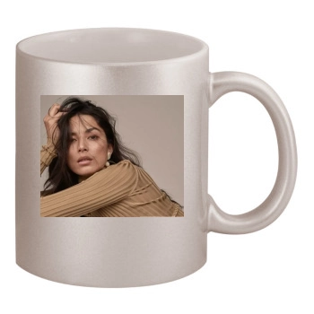 Jessica Gomes 11oz Metallic Silver Mug