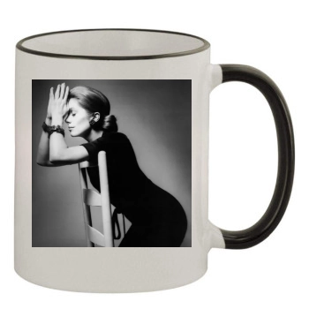 Catherine Deneuve 11oz Colored Rim & Handle Mug