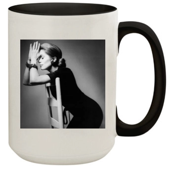 Catherine Deneuve 15oz Colored Inner & Handle Mug