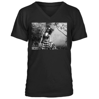 Jessica Lowndes Men's V-Neck T-Shirt