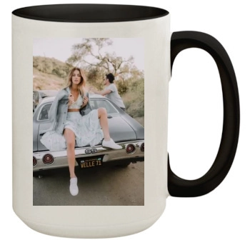 Jessica Lowndes 15oz Colored Inner & Handle Mug