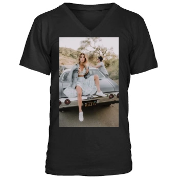 Jessica Lowndes Men's V-Neck T-Shirt