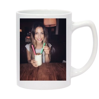 Jessica Lowndes 14oz White Statesman Mug