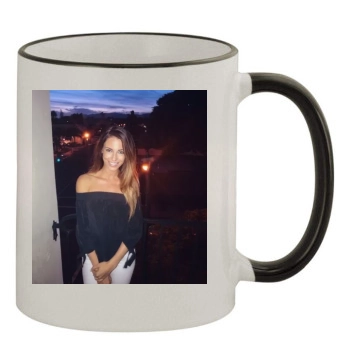 Jessica Lowndes 11oz Colored Rim & Handle Mug