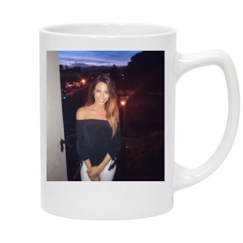 Jessica Lowndes 14oz White Statesman Mug