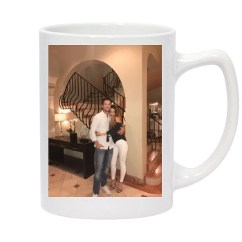 Jessica Lowndes 14oz White Statesman Mug