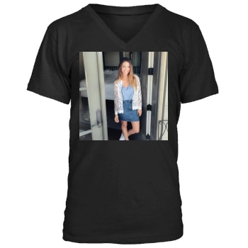 Jessica Lowndes Men's V-Neck T-Shirt