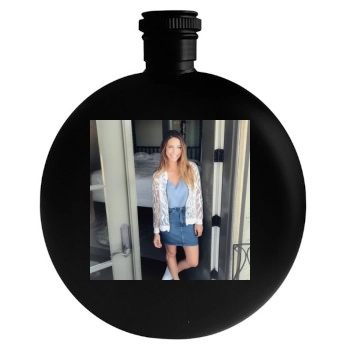 Jessica Lowndes Round Flask