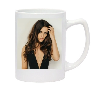 Jessica Lowndes 14oz White Statesman Mug