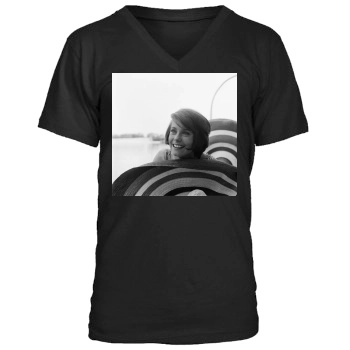 Catherine Deneuve Men's V-Neck T-Shirt