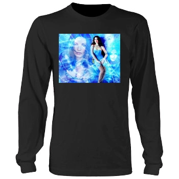 Catherine Zeta-Jones Men's Heavy Long Sleeve TShirt