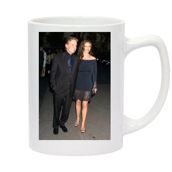 Catherine Zeta-Jones 14oz White Statesman Mug