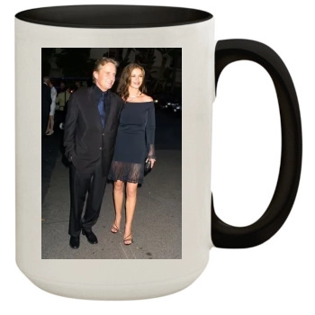 Catherine Zeta-Jones 15oz Colored Inner & Handle Mug