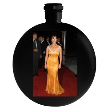 Catherine Zeta-Jones Round Flask