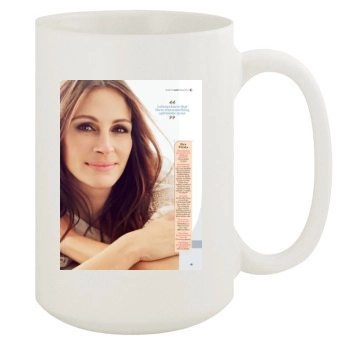 Julia Roberts 15oz White Mug