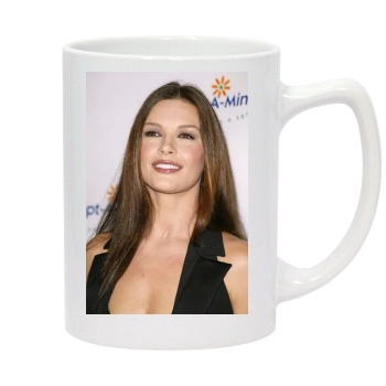 Catherine Zeta-Jones 14oz White Statesman Mug