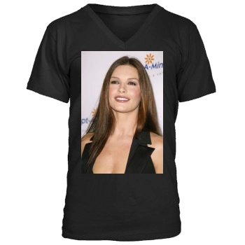 Catherine Zeta-Jones Men's V-Neck T-Shirt