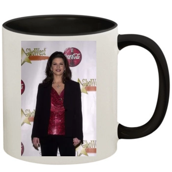 Catherine Zeta-Jones 11oz Colored Inner & Handle Mug