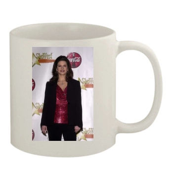 Catherine Zeta-Jones 11oz White Mug