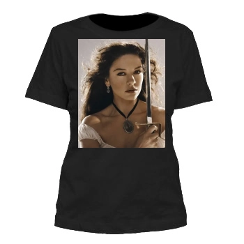 Catherine Zeta-Jones Women's Cut T-Shirt