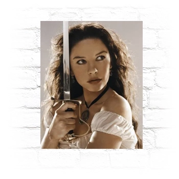 Catherine Zeta-Jones Metal Wall Art