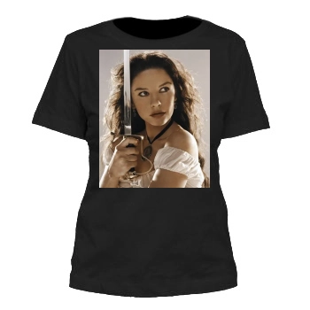 Catherine Zeta-Jones Women's Cut T-Shirt