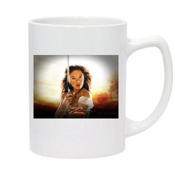 Catherine Zeta-Jones 14oz White Statesman Mug