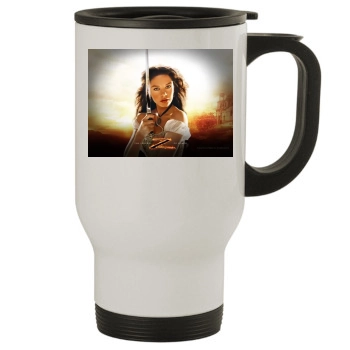 Catherine Zeta-Jones Stainless Steel Travel Mug