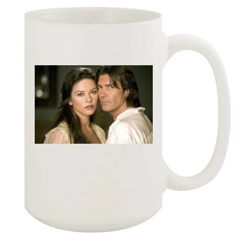 Catherine Zeta-Jones 15oz White Mug