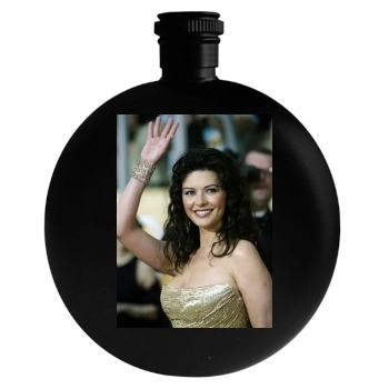 Catherine Zeta-Jones Round Flask