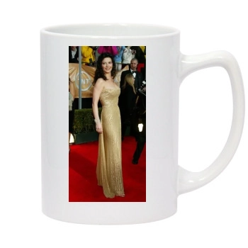 Catherine Zeta-Jones 14oz White Statesman Mug