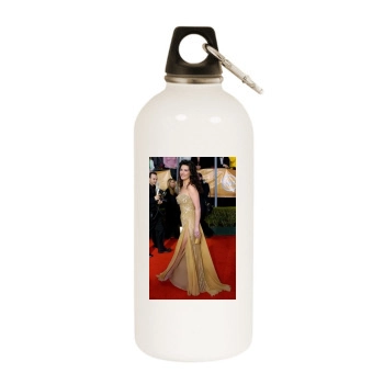 Catherine Zeta-Jones White Water Bottle With Carabiner